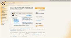 Desktop Screenshot of project.carrot2.org